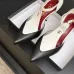Chanel Two Tone Double C Pointed Toe Slingback Stiletto Pumps #A66680