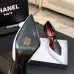 Chanel Two Tone Double C Pointed Toe Slingback Stiletto Pumps #A66681
