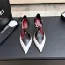 Chanel Two Tone Double C Pointed Toe Slingback Stiletto Pumps #A66681