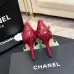 Chanel Two Tone Double C Pointed Toe Slingback Stiletto Pumps #A66682