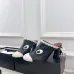Chanel Two Tone Leather CC Block Heel Mules 8.5cm Heels #A66634