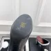 Chanel Two Tone Leather CC Block Heel Mules 8.5cm Heels #A66634