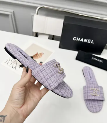 Chanel shoes for Women's Chanel slippers #A50505 Chanel shoes for Women's Chanel slippers #A50505