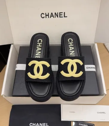 Chanel shoes for Women's Chanel slippers #A50742 Chanel shoes for Women's Chanel slippers #A50742
