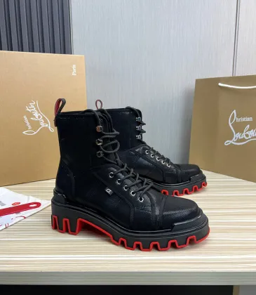 Christian Louboutin Shoes for Men's CL Boots #A33769 Christian Louboutin Shoes for Men's CL Boots #A33769
