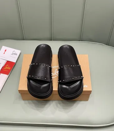 Christian Louboutin Shoes for Men's CL Slippers #999921933 Christian Louboutin Shoes for Men's CL Slippers #999921933