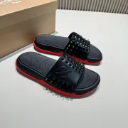 Christian Louboutin Shoes for Men's CL Slippers #A35075 Christian Louboutin Shoes for Men's CL Slippers #A35075