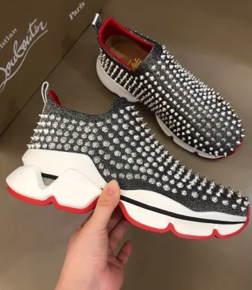 2021 Christian Louboutin Shoes for Men CL original AAAA quality Sneakers (3 colors) #9124739 2021 Christian Louboutin Shoes for Men CL original AAAA quality Sneakers (3 colors) #9124739