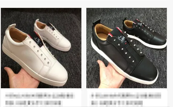 Christian Louboutin Shoes for Men's CL Sneakers #A55787 Christian Louboutin Shoes for Men's CL Sneakers #A55787