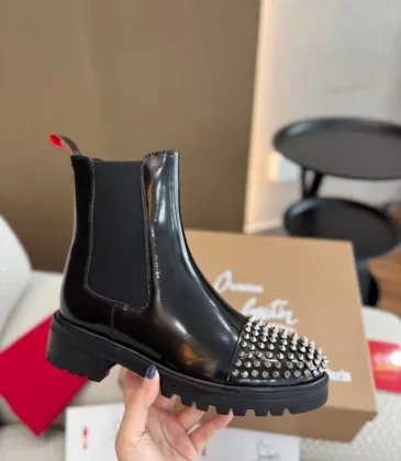 Christian Louboutin Shoes for Women's CL Boots #A56841 Christian Louboutin Shoes for Women's CL Boots #A56841