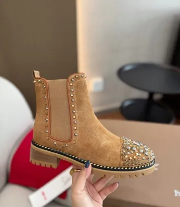 Christian Louboutin Shoes for Women's CL Boots #A56844 Christian Louboutin Shoes for Women's CL Boots #A56844