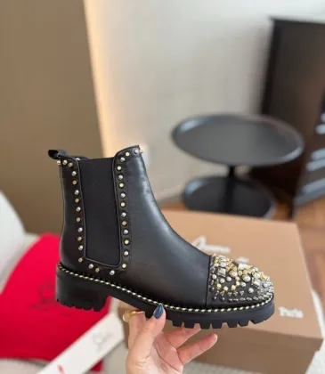 Christian Louboutin Shoes for Women's CL Boots #A56845 Christian Louboutin Shoes for Women's CL Boots #A56845