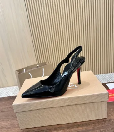 Christian Louboutin Shoes for Women's CL Sandals 10cm #A46338 Christian Louboutin Shoes for Women's CL Sandals 10cm #A46338