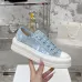 Dior Oblique Embroidery Platform Canvas Sneakers 4.5cm Sole #A66696