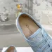 Dior Oblique Embroidery Platform Canvas Sneakers 4.5cm Sole #A66696