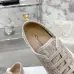Dior Oblique Embroidery Platform Canvas Sneakers 4.5cm Sole #A66698