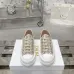 Dior Oblique Embroidery Platform Canvas Sneakers 4.5cm Sole #A66698