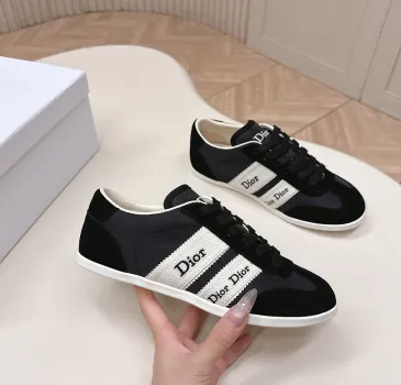 Dior Style German Army Trainers Luxury Suede Leather GAT Sneakers #A66178