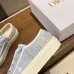Dior Style Oblique Embroidered Sneakers Mesh Breathable Women Shoes #A66171