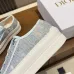 Dior Style Oblique Embroidered Sneakers Mesh Breathable Women Shoes #A66174
