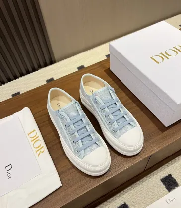 Dior Style Oblique Embroidered Sneakers Mesh Breathable Women Shoes #A66174 Dior Style Oblique Embroidered Sneakers Mesh Breathable Women Shoes #A66174