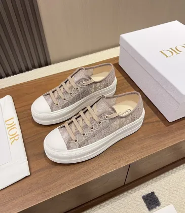 Dior Style Oblique Embroidered Sneakers Mesh Breathable Women Shoes #A66175 Dior Style Oblique Embroidered Sneakers Mesh Breathable Women Shoes #A66175