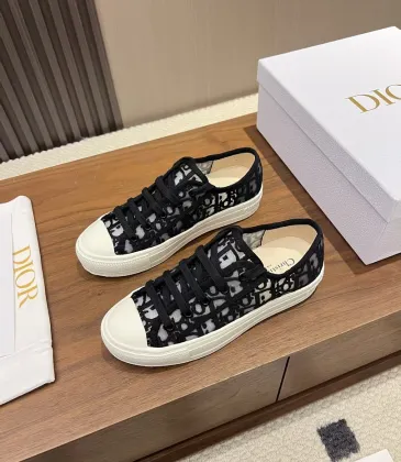 Dior Women's Oblique Embroidered Mesh Sneakers #A66049 Dior Women's Oblique Embroidered Mesh Sneakers #A66049