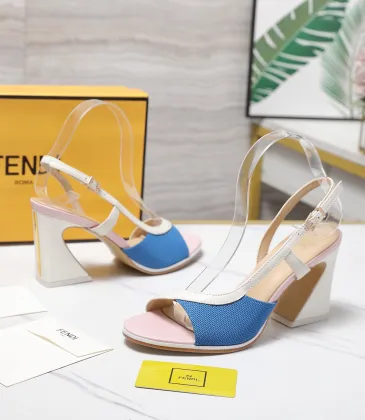 Fendi shoes for Fendi High-heeled shoes for women Heel height:9.5cm #A61169 Fendi shoes for Fendi High-heeled shoes for women Heel height:9.5cm #A61169