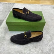 Gucci Jordaan Mens Loafers Black #A67260
