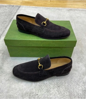 Gucci Jordaan Mens Loafers Black #A67260