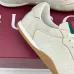 Gucci Style Shift Sneakers Retro Suede Tech Fabric Web Shoes #A66180