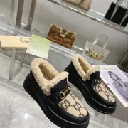 Gucci Shoes for Women Gucci Boots snow boots heel height:3cm #A58292 Gucci Shoes for Women Gucci Boots snow boots heel height:3cm #A58292