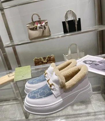 Gucci Shoes for Women Gucci Boots snow boots heel height:3cm #A58293