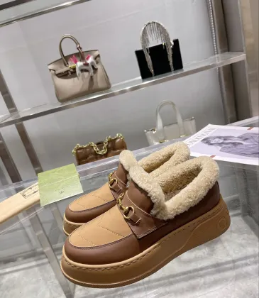 Gucci Shoes for Women Gucci Boots snow boots heel height:3cm #A58294