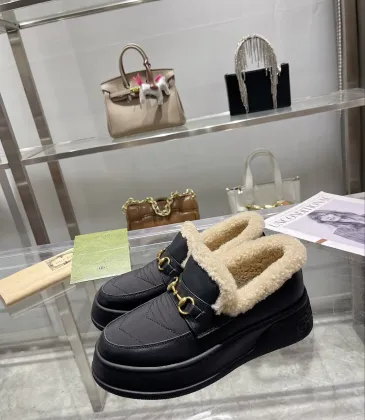 Gucci Shoes for Women Gucci Boots snow boots heel height:3cm #A58295
