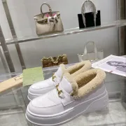 Gucci Shoes for Women Gucci Boots snow boots heel height:3cm #A58296 Gucci Shoes for Women Gucci Boots snow boots heel height:3cm #A58296
