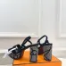 Hermes Sandals Shoes for Women's Shoes Waterproof heel #A62868