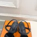 Hermes Style Platform Sandals with H Buckleamp; Tassel 10cm Heel #A66241