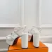 Hermes Style Platform Sandals with H Buckleamp; Tassel 10cm Heel #A66242