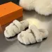 Hermès classic wool slippers #A58895