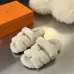 Hermès classic wool slippers #A58895