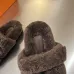 Hermès classic wool slippers #A58897
