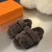 Hermès classic wool slippers #A58897