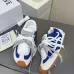 LOEWE Retro Runner Sneakers Unisex Nylon Cow Leather Sheepskin Lining Trainers #A66582