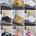 LOEWE Retro Runner Sneakers Unisex Nylon Cow Leather Sheepskin Lining Trainers #A66582