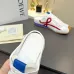 LOEWE Retro Runner Sneakers Unisex Nylon Cow Leather Sheepskin Lining Trainers #A66583