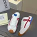 LOEWE Retro Runner Sneakers Unisex Nylon Cow Leather Sheepskin Lining Trainers #A66583