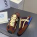 LOEWE Retro Runner Sneakers Unisex Nylon Cow Leather Sheepskin Lining Trainers #A66584
