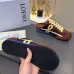 LOEWE Retro Runner Sneakers Unisex Nylon Cow Leather Sheepskin Lining Trainers #A66584