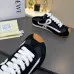 LOEWE Retro Runner Sneakers Unisex Nylon Cow Leather Sheepskin Lining Trainers #A66585